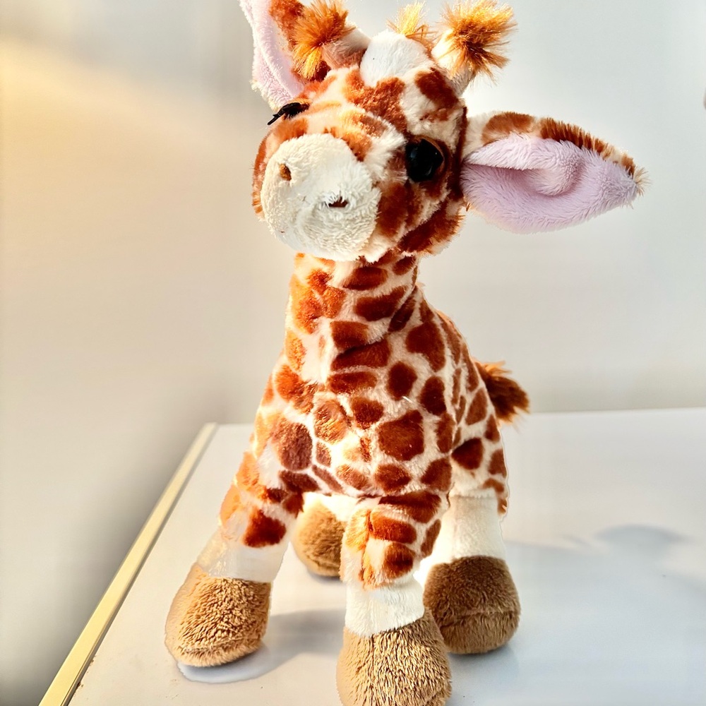 Webkinz Giraffe NWOT, not played with, stored plush stuffed toy.